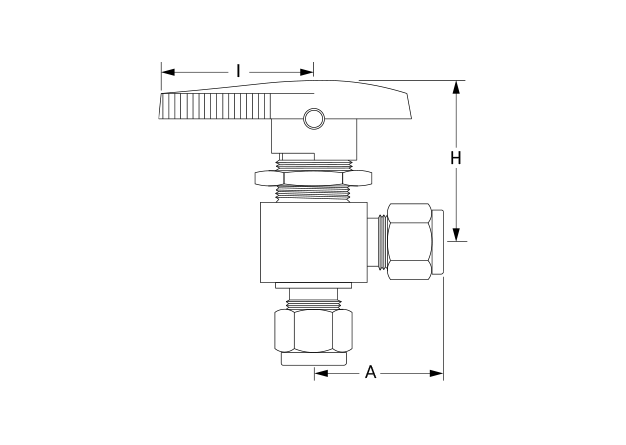 Superlok SBV120 Angle Dimensional Diagram