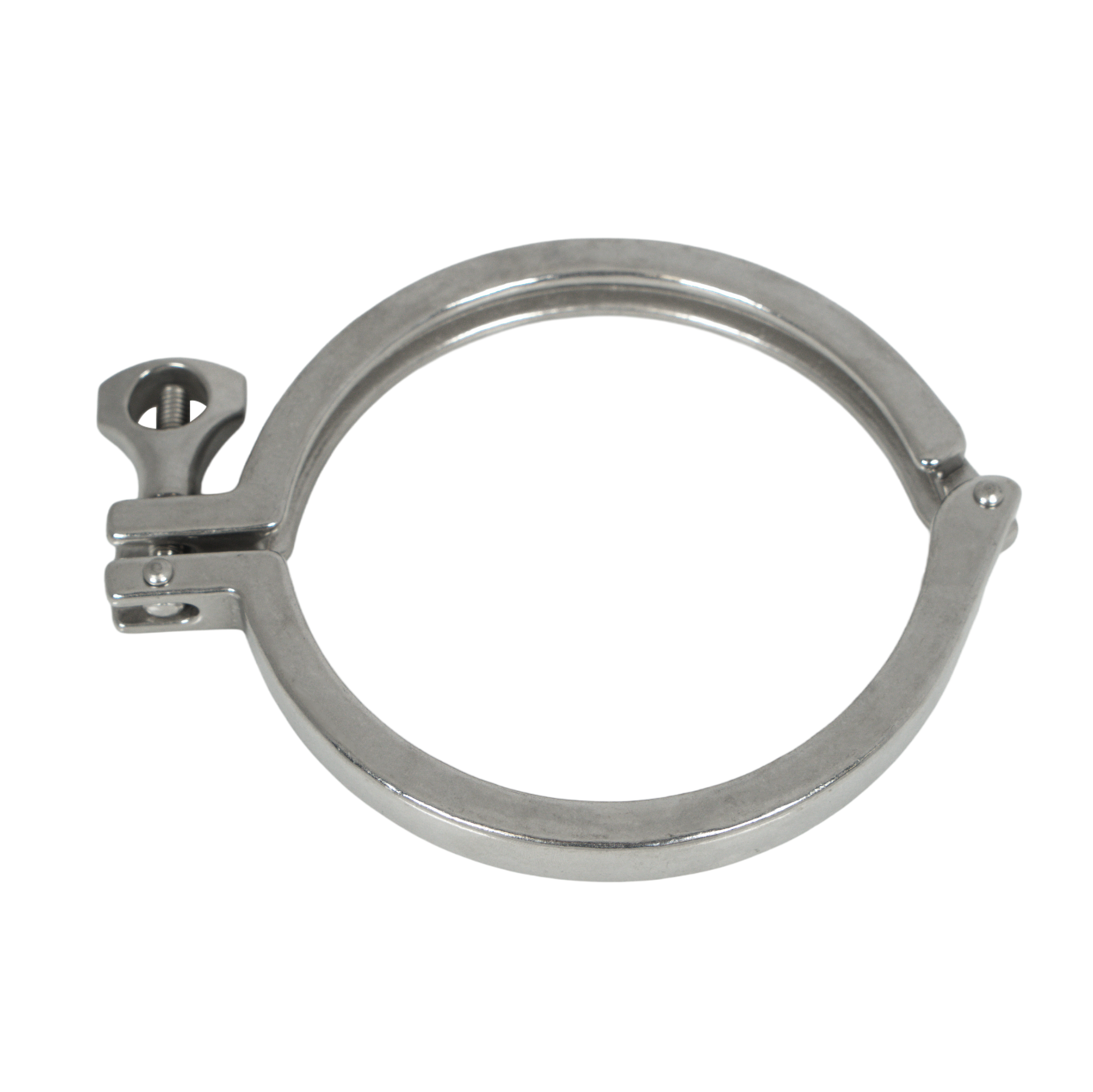 CLAMP HEAVY TWO PIECE 5in Tri-Clamp SINGLE PIN 304