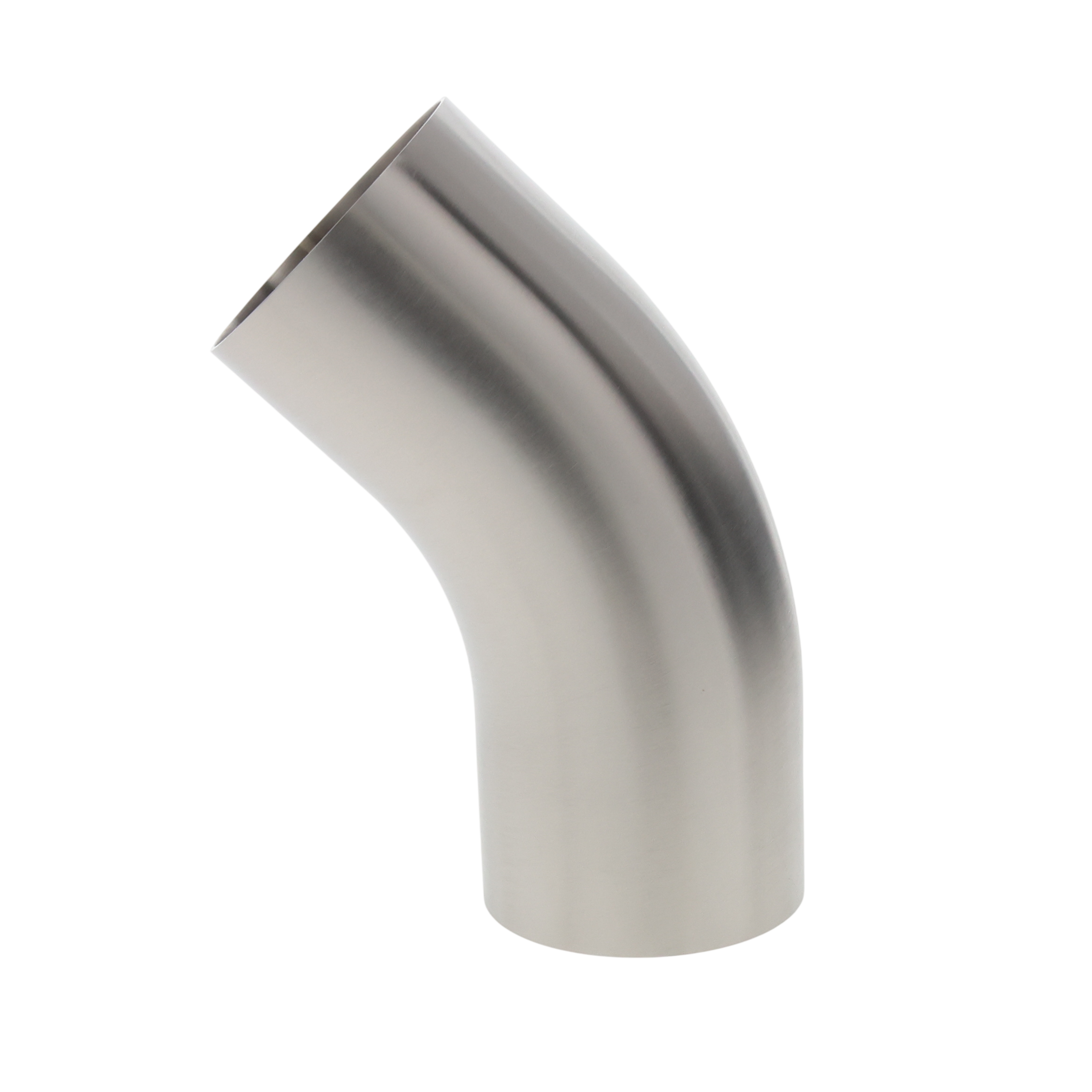 45 DEGREE ELBOW 3" BW 304 32RA ID 32RA OD