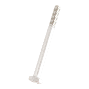 Hex bolt for Group 6 applications, made from corrosion-resistant 304 stainless steel.