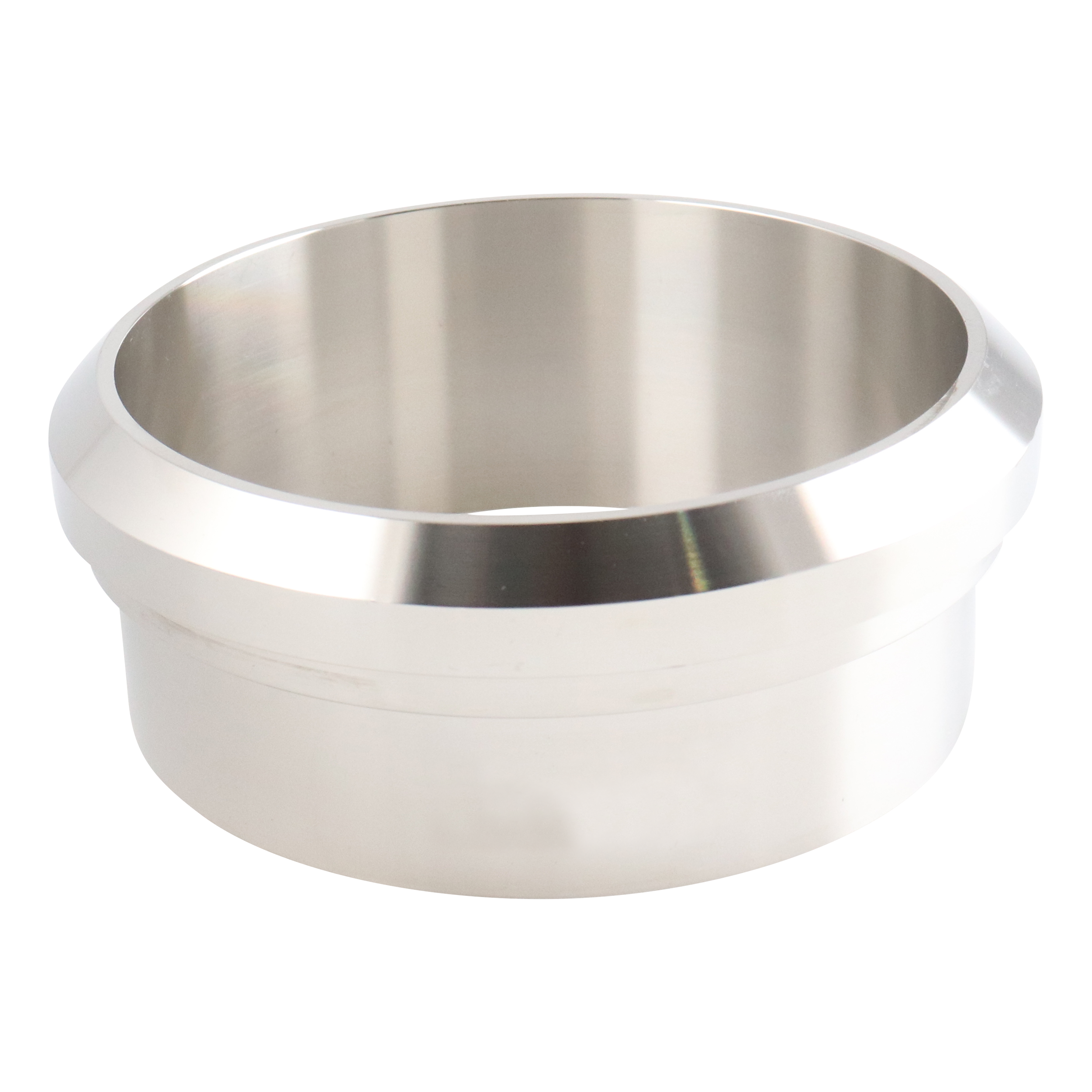 Ferrule, 4" plain, bevel seat DC, 304, 1.75" OAL, 32Ra ID, 32Ra OD