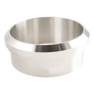 Ferrule, 4" plain, bevel seat DC, 304, 1.75" OAL, 32Ra ID, 32Ra OD