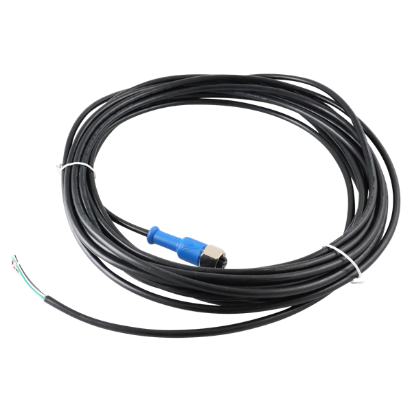 Molded cord set featuring a 25-foot shielded cable with a 5-pin connection, manufactured by Anderson.