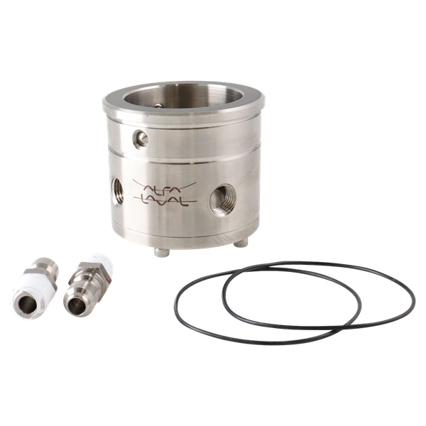 Bushing assembly aseptic seal 90 degree buna Contherm