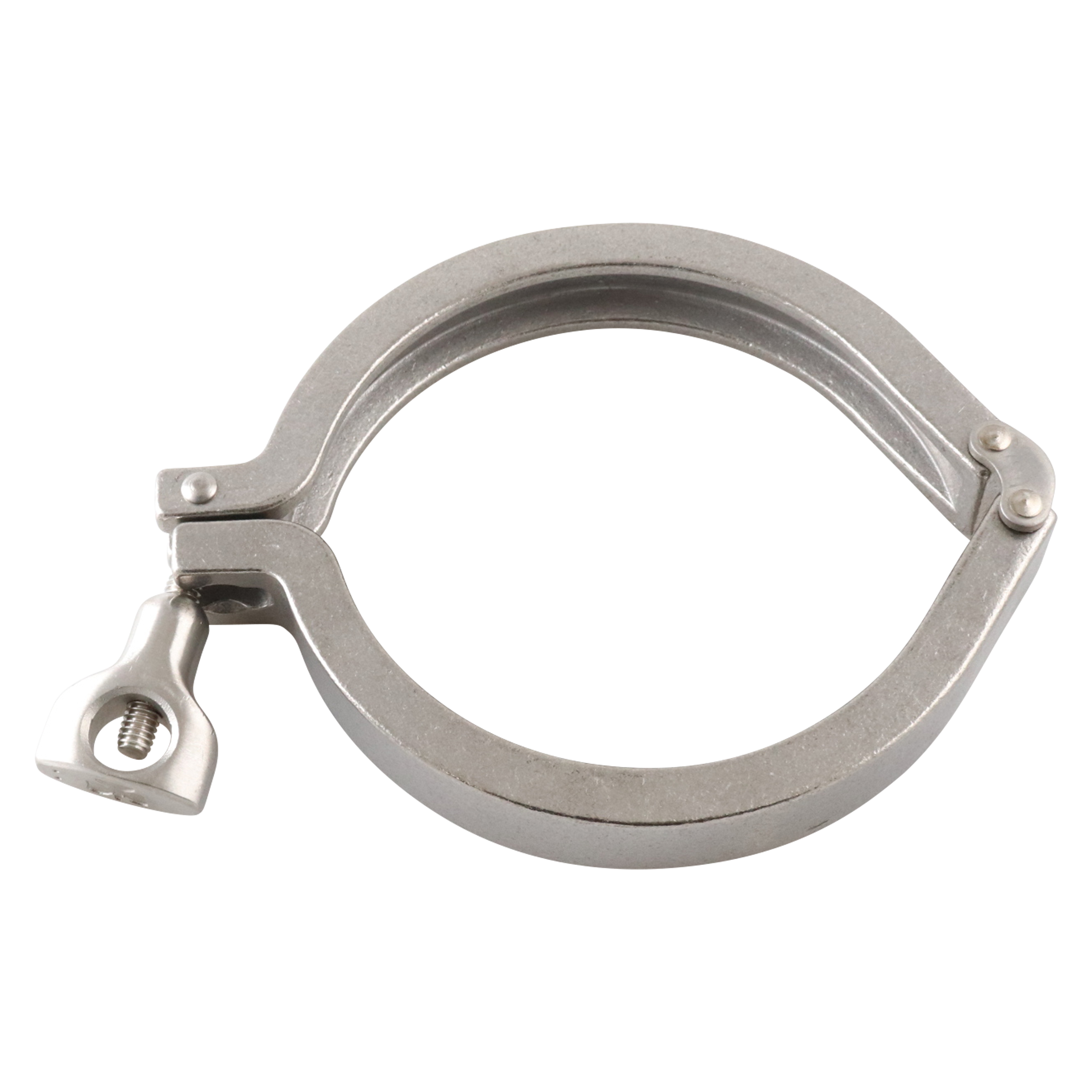 Clamp assembly for C114 pump