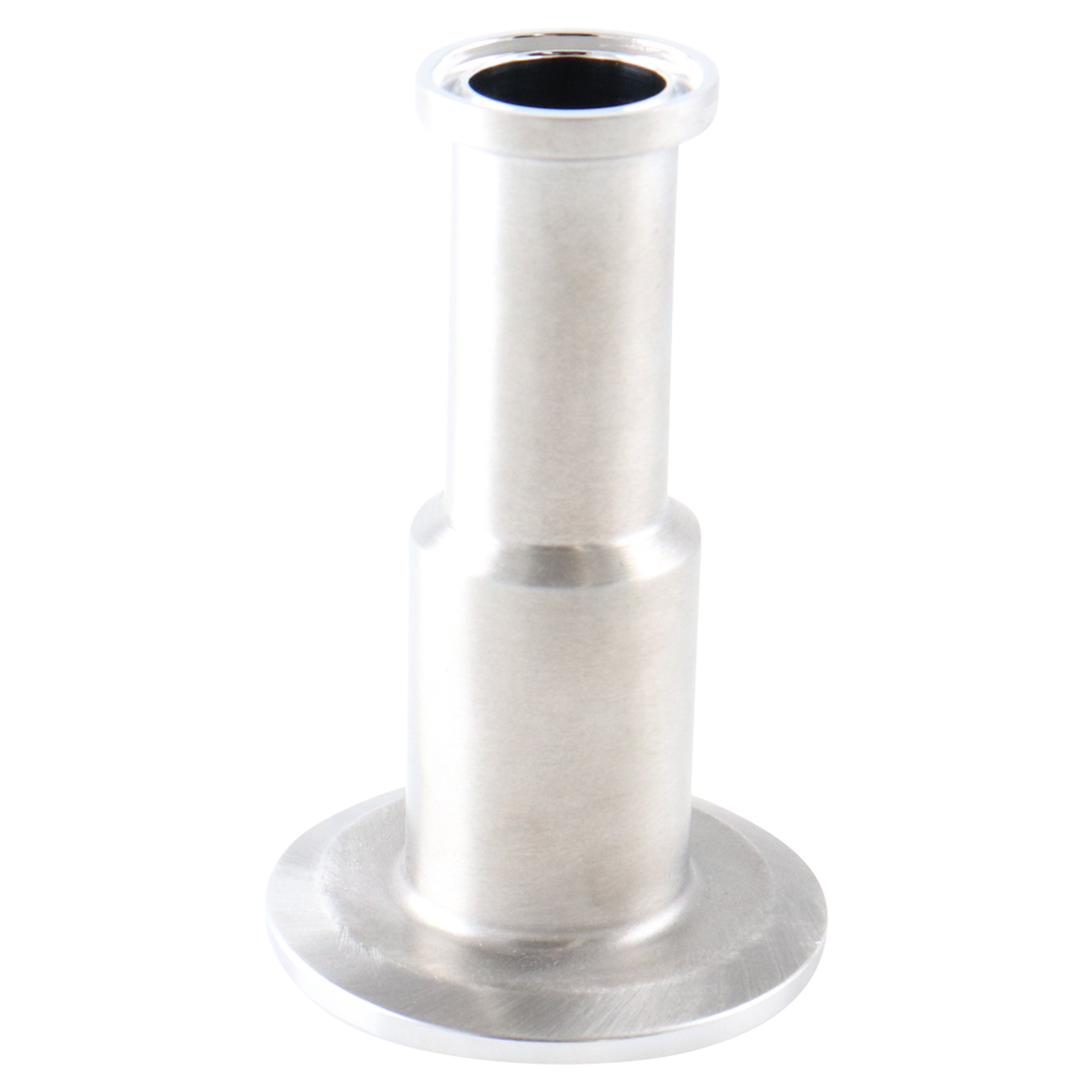 Concentric reducer 1x0.5 tri-clamp 316L 3.5" OAL 15Ra EP inner diameter 32Ra outer diameter BPE SF4