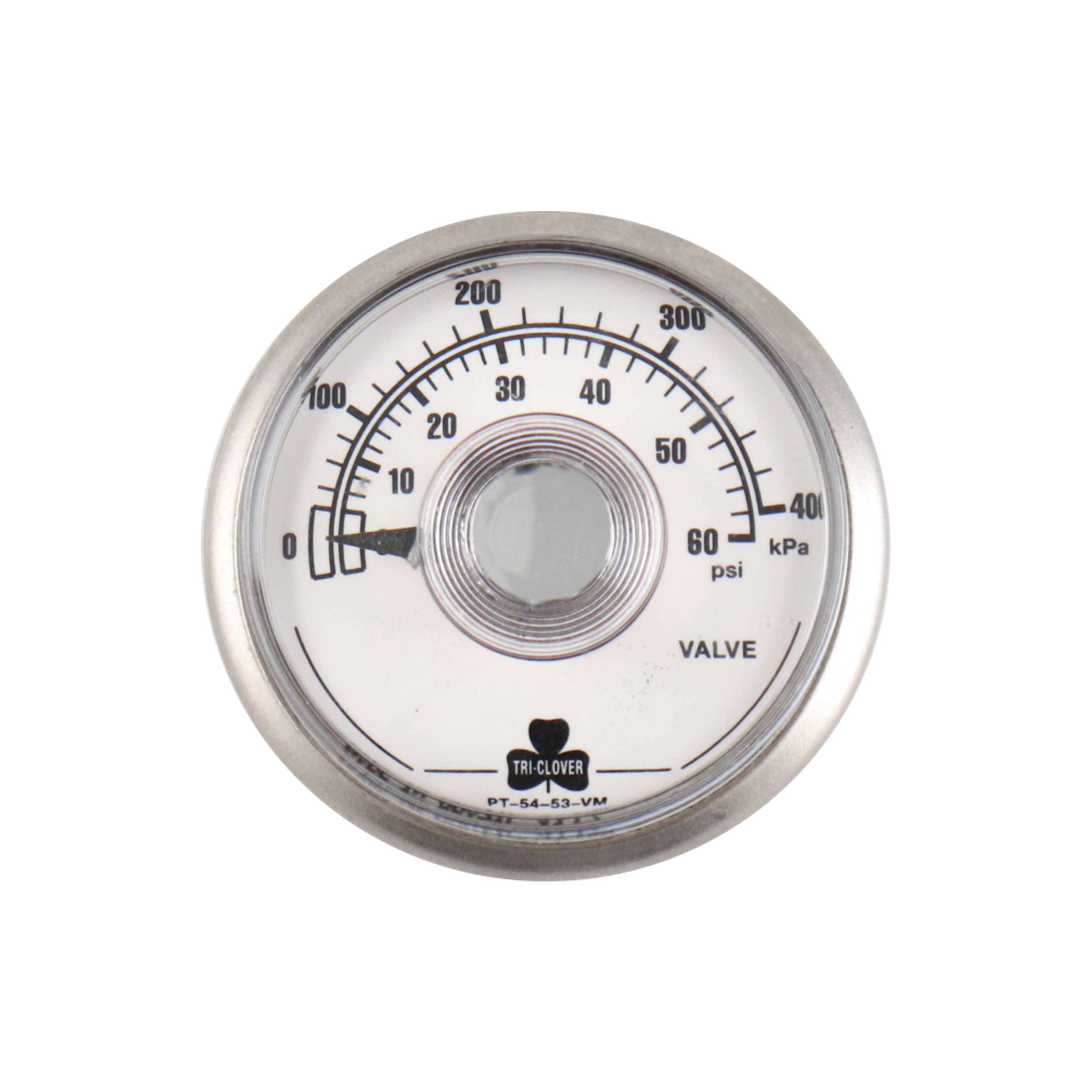 Gauge valve 0-60 PSI for level control