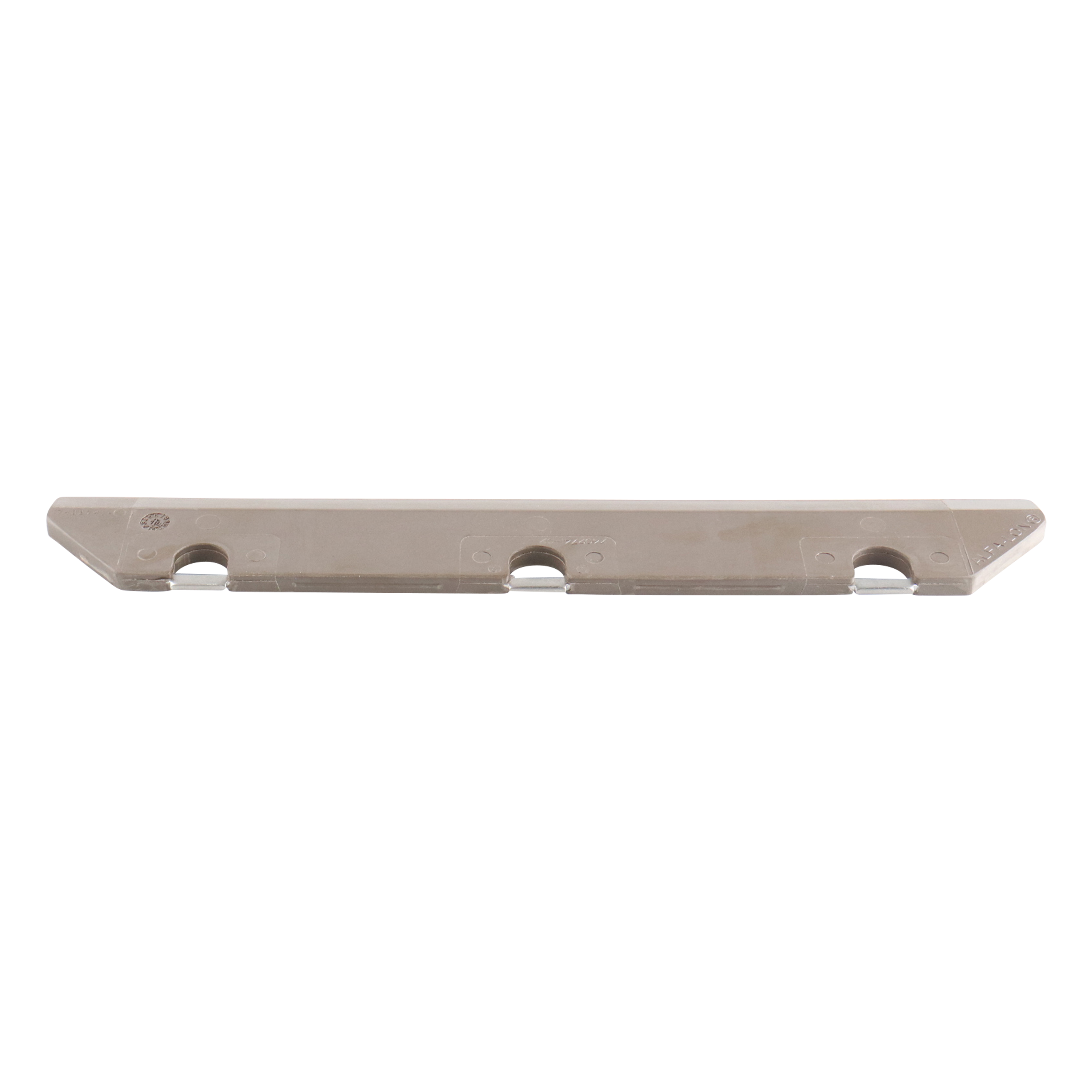 Blade, staggered, FDA grey, metal detectable, Contherm