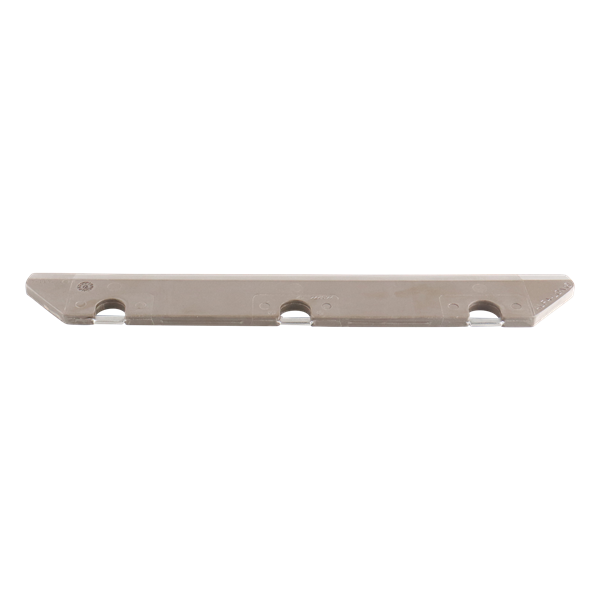 Blade, staggered, FDA grey, metal detectable, Contherm