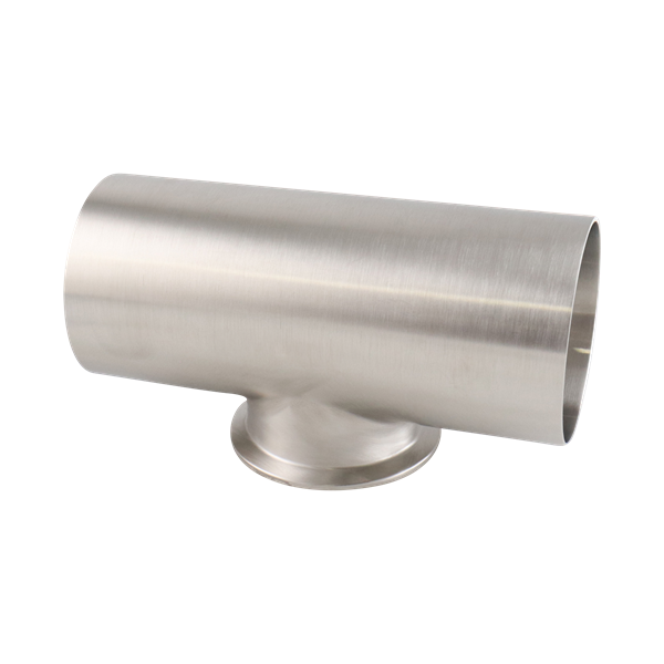 Reducing tee 3x2.5 tri-clamp short branch 316L 20Ra inner diameter 32Ra outer diameter BPE SF1