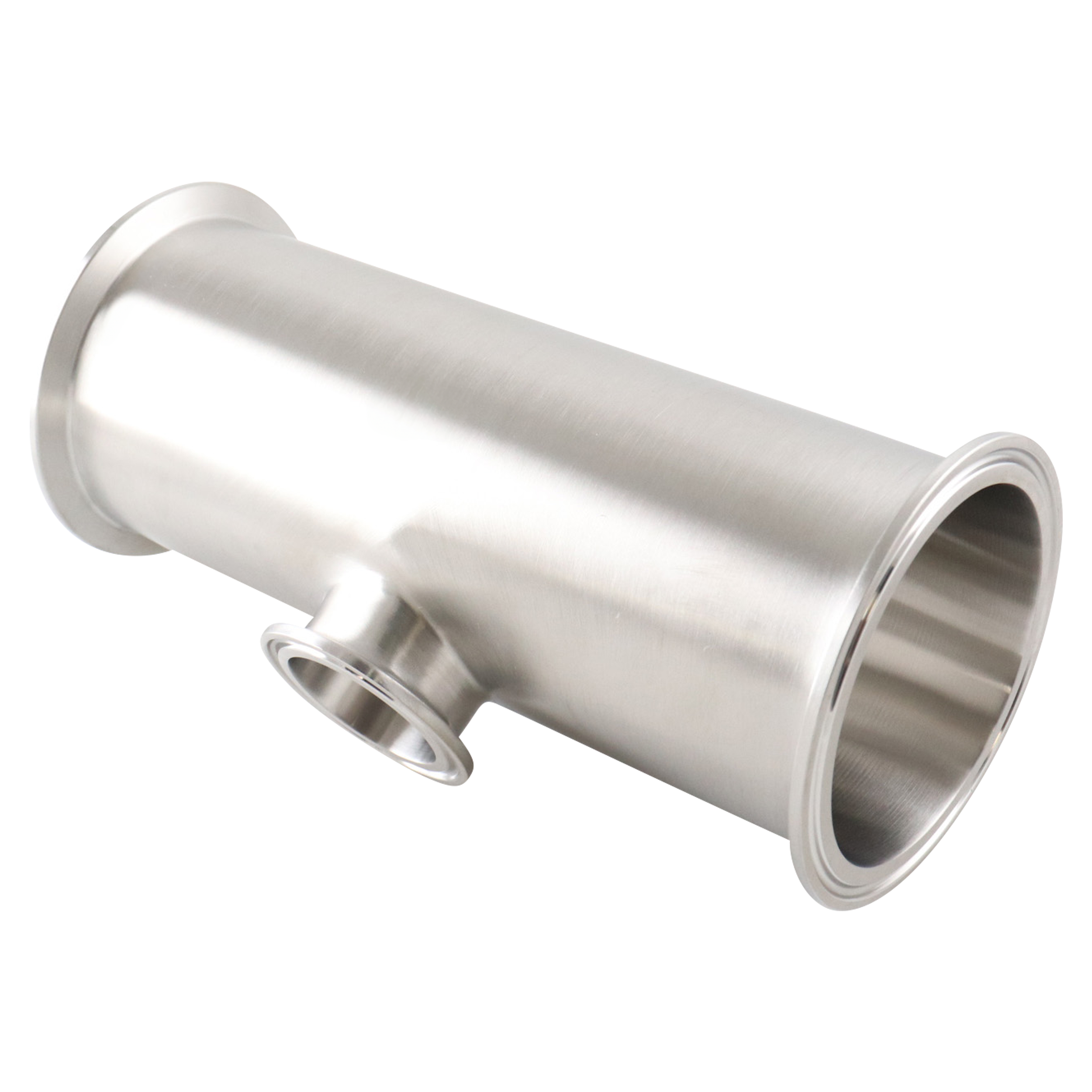 Reducing tee 3x1.5 tri-clamp 316L 20Ra inner diameter 32Ra outer diameter BPE SF1