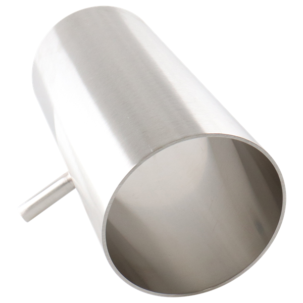 Reducing tee 4x0.5 butt weld 316L 20Ra inner diameter 32Ra outer diameter BPE SF1