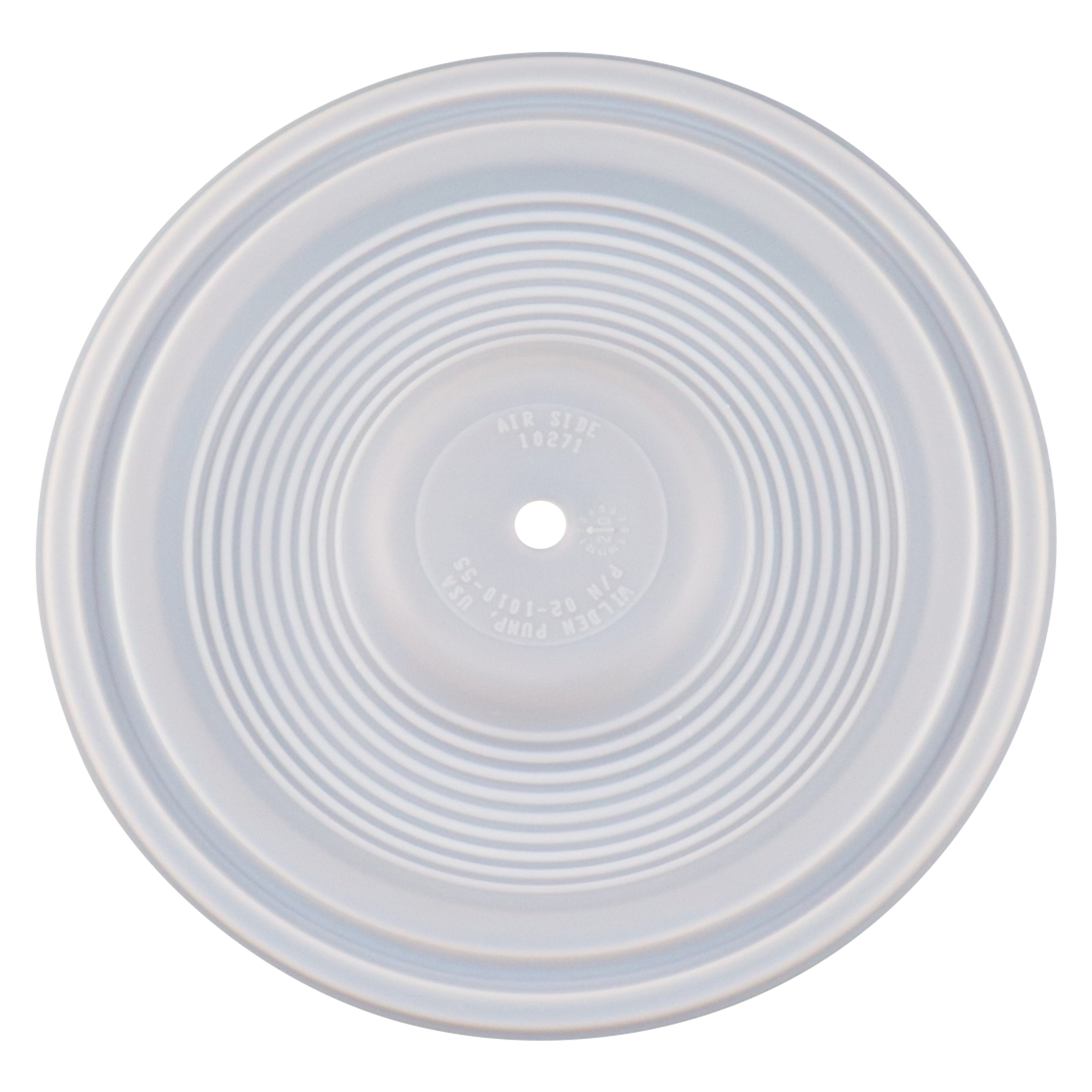 Primary diaphragm, PTFE material, manufactured by Wilden.