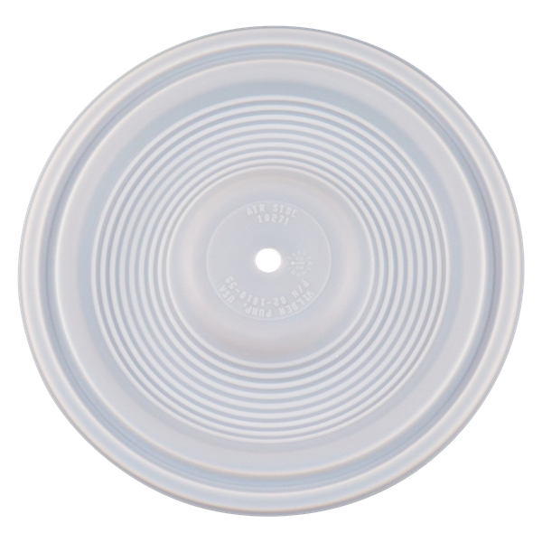 Primary diaphragm, PTFE material, manufactured by Wilden.