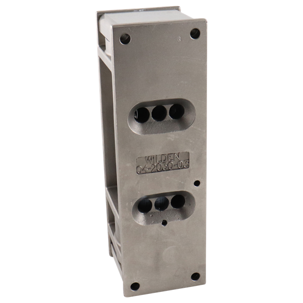 Air valve assembly for PV4 and PV15 pumps, manufactured by Wilden.