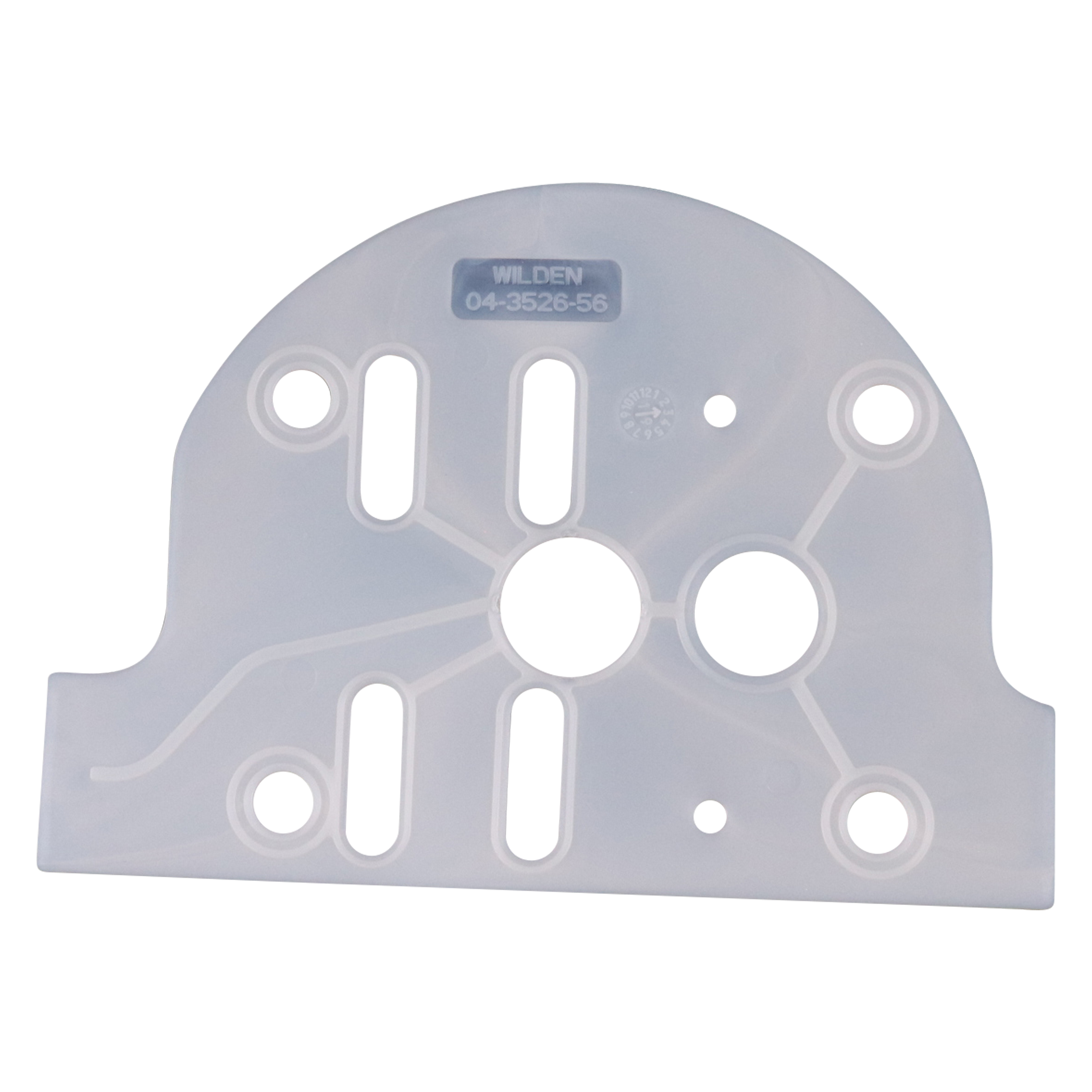 Gasket center block for P4 P8 Wilden pumps