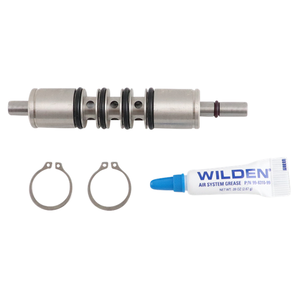 Pilot sleeve assembly for P400 and P800 models, manufactured by Wilden.