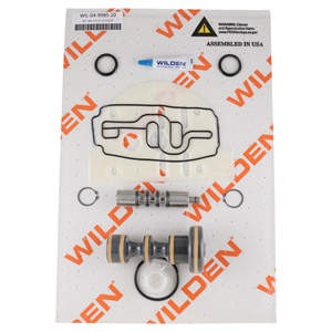 repair kit for air-operated 1.5-inch and 2-inch combo plastic Wilden pumps