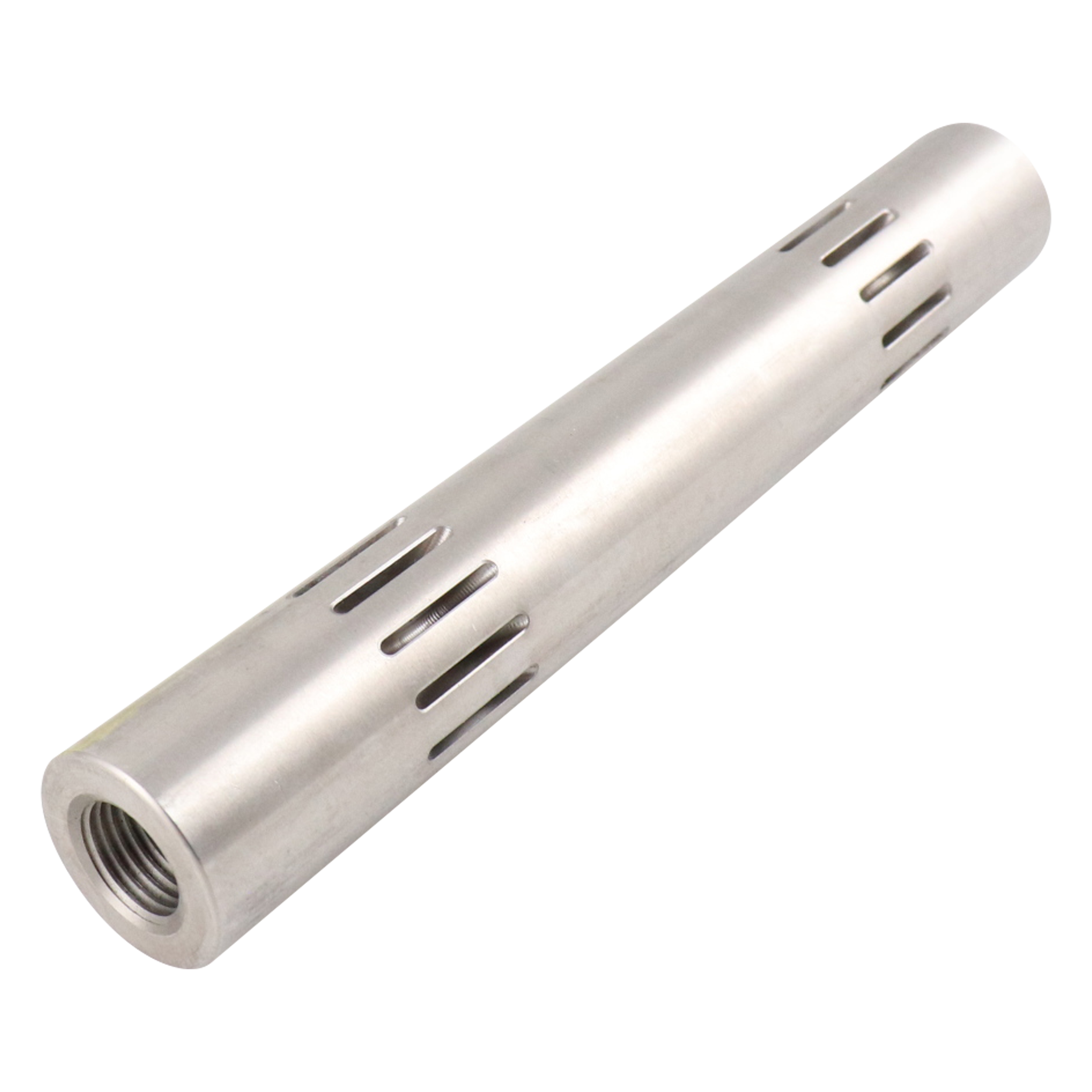 Shaft straight: PTFE-coated stainless steel, model T8 by Wilden.