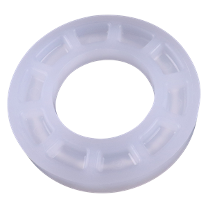Valve seat, bolted configuration, manufactured by Wilden.