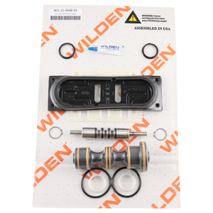 Repair Kit for air-operated pumps, 3-inch and 4-inch combo metal version, compatible with Wilden pumps.