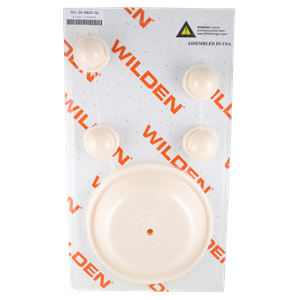 Wet repair kit for 1.5-inch pumps, compatible with combo metal and Saniflex materials, by Wilden.