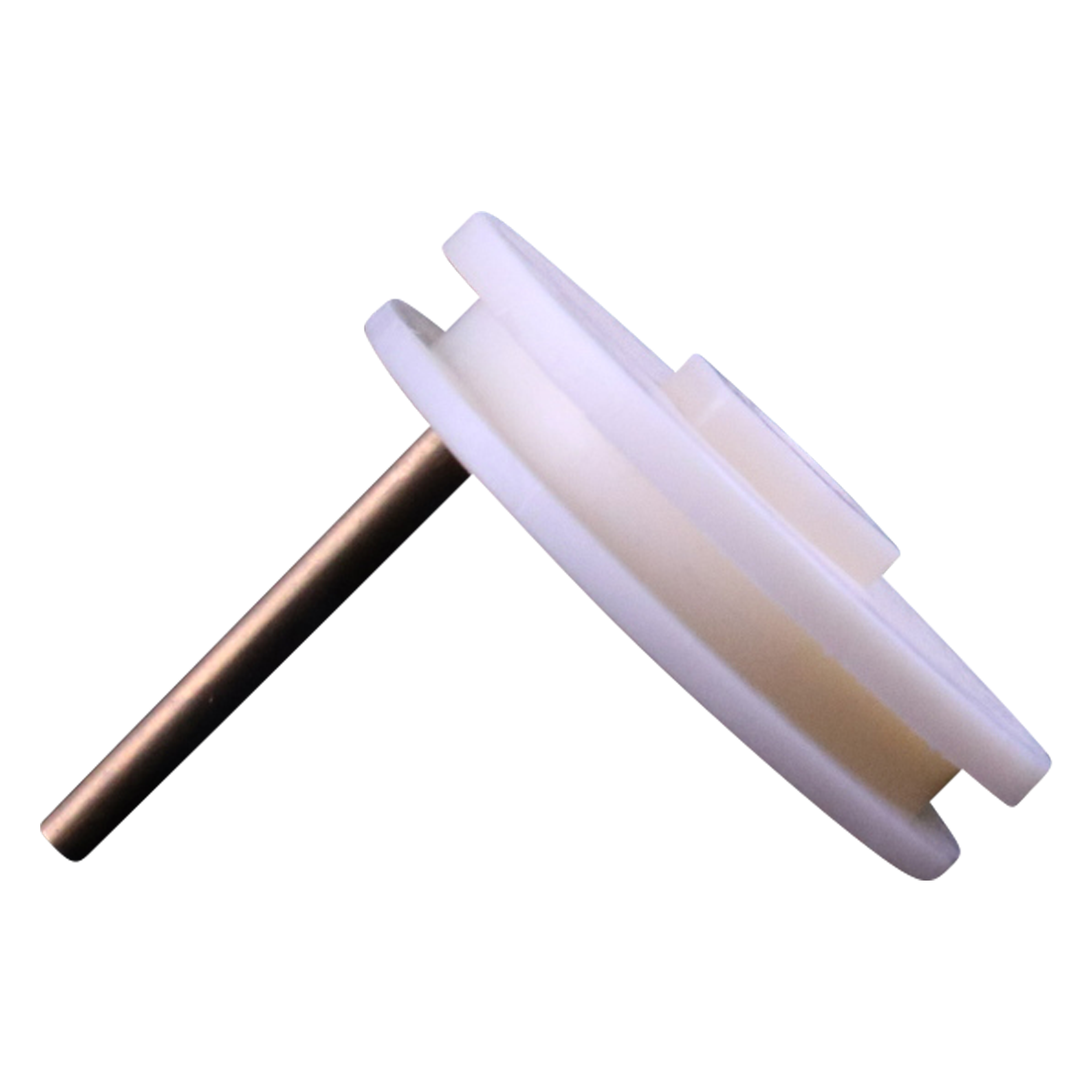 End cap with guide for T8 turbo Wilden pump