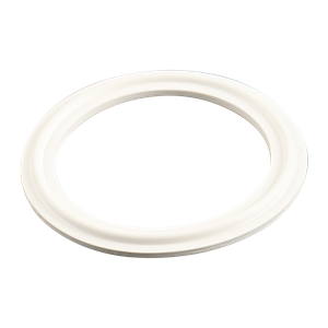 gasket, 1.5-inch Tri-Clamp, made from white EPDM, compliant with USP Class VI standards