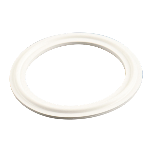 gasket, 1.5-inch Tri-Clamp, made from white EPDM, compliant with USP Class VI standards