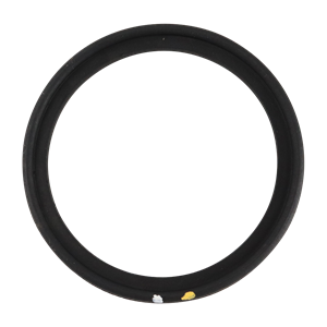 Body gasket for 2-inch tri-clamp connections, made from Viton, suitable for 0.5-inch and 0.75-inch valves.