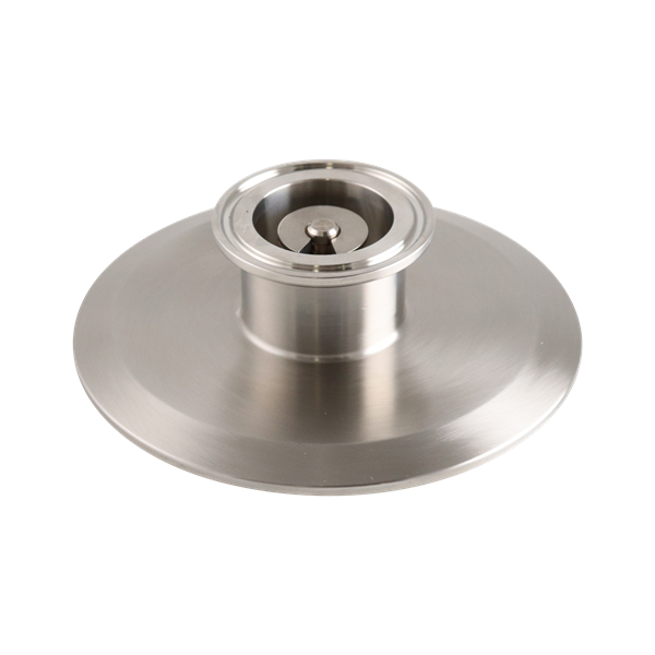 Air blow check valve, body assembly, 4" tri-clamp, no air connect, EPDM