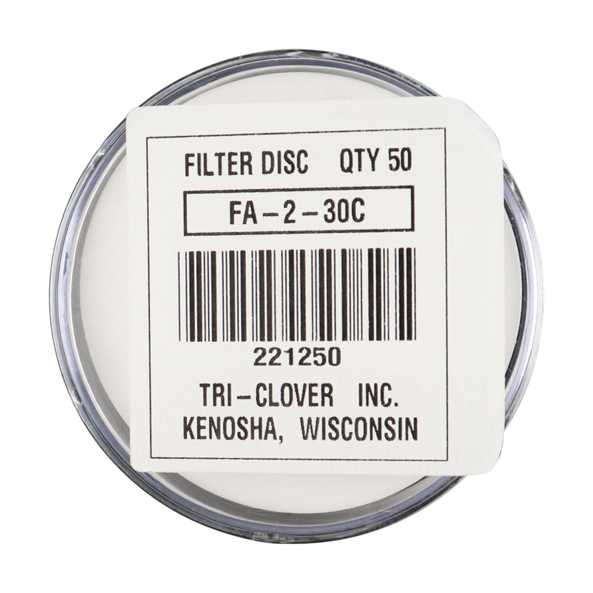 Filter disc for air blow check valve
