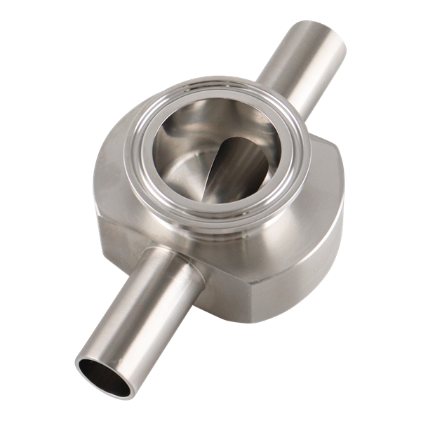 Instrument tee, 0.75-inch by 1.5-inch, with butt weld and tri-clamp connections, made of 316L stainless steel, with a 15RA EP inner diameter finish and 32RA outer diameter finish, SF4 BPE compliant.