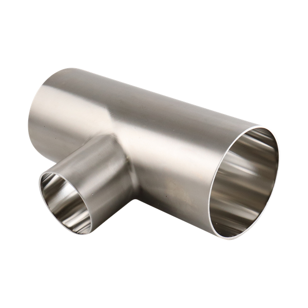 Reducing tee 3x1.5 butt weld 316L 15Ra EP inner diameter 32Ra outer diameter BPE SF4