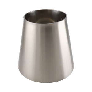 concentric reducer, 6-inch x 4-inch butt-weld, made from 304 stainless steel, with 5.5-inch overall length and 32RA interior and exterior surface finish