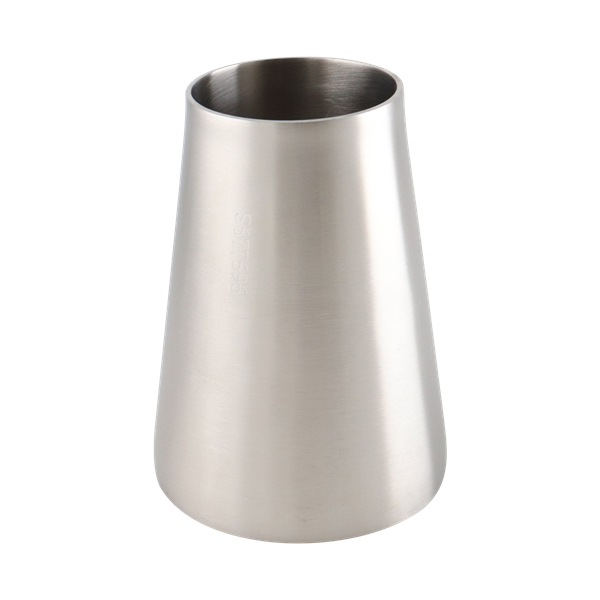 concentric reducer, 3-inch x 2-inch butt-weld, made from 304 stainless steel, 4-inch overall length, with 32RA interior and exterior surface finish