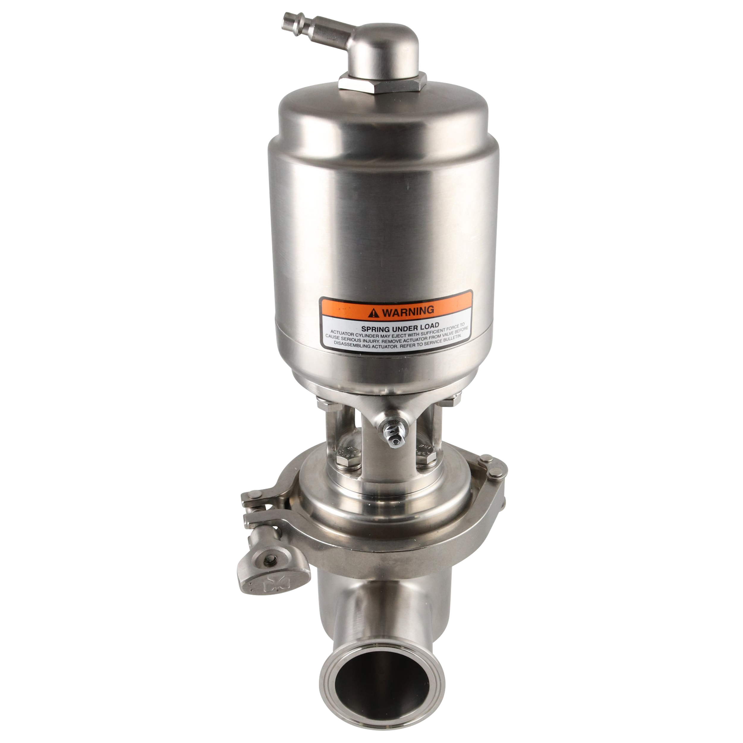 Throttling valve 1.5" tri-clamp N/O