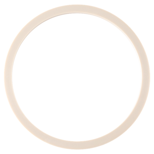 Flat Gasket, designed for homogenizers, 81.00mm x 91.80mm x 3.20mm, manufactured by APV.