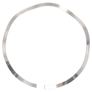 Spring, wave design, for gap applications, compatible with APV systems.