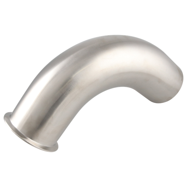 90 degree elbow 4" butt weld x tri-clamp 304 32Ra inner diameter 32Ra outer diameter