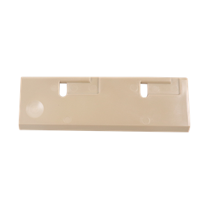 Mutator Blade, made of Polyether Ether Ketone (PEEK), compatible with Votator systems, manufactured by Waukesha.