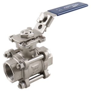 Ball valve 1" FPT PTFE 316L QSM