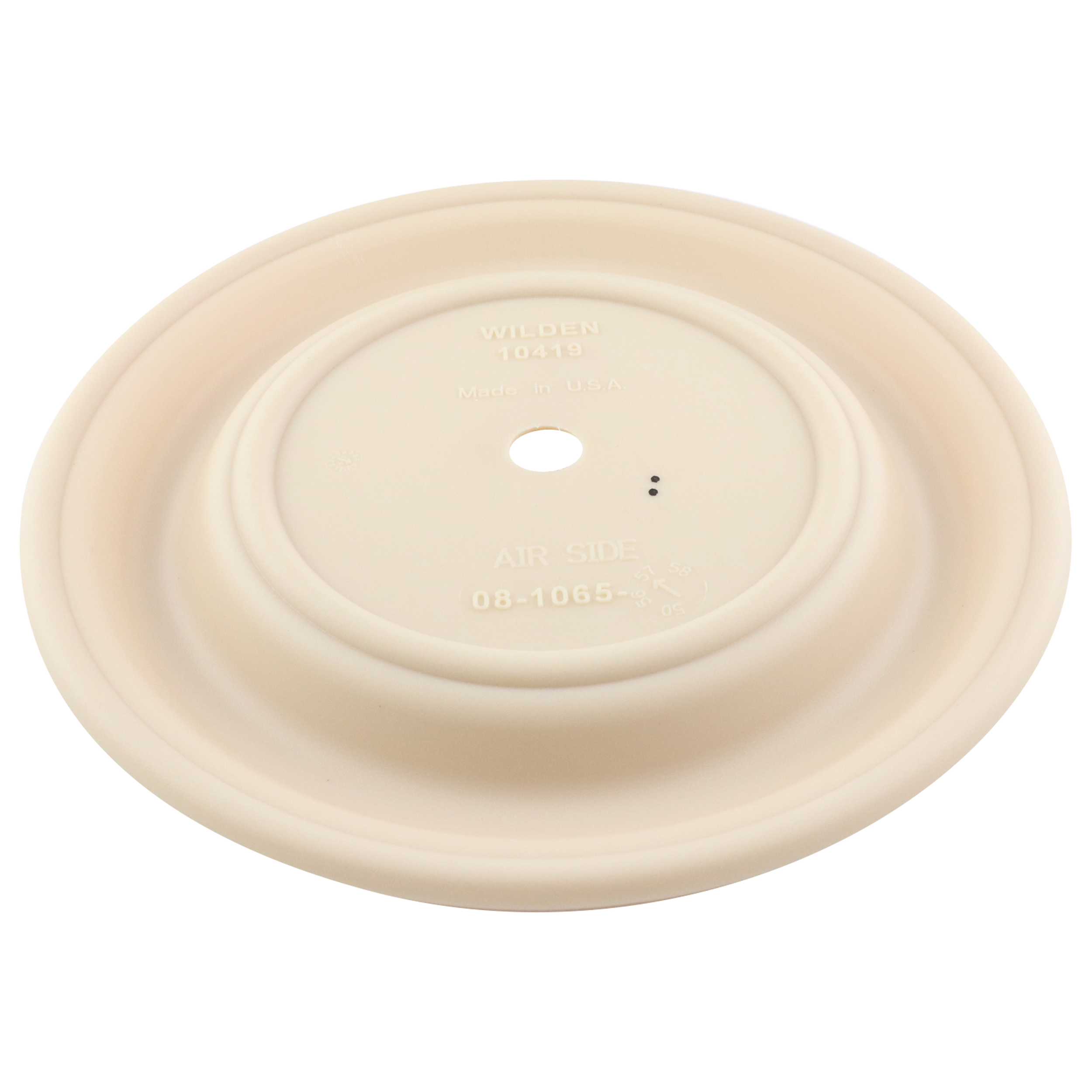 Backup diaphragm full flow, teflon material, for Wilden pumps