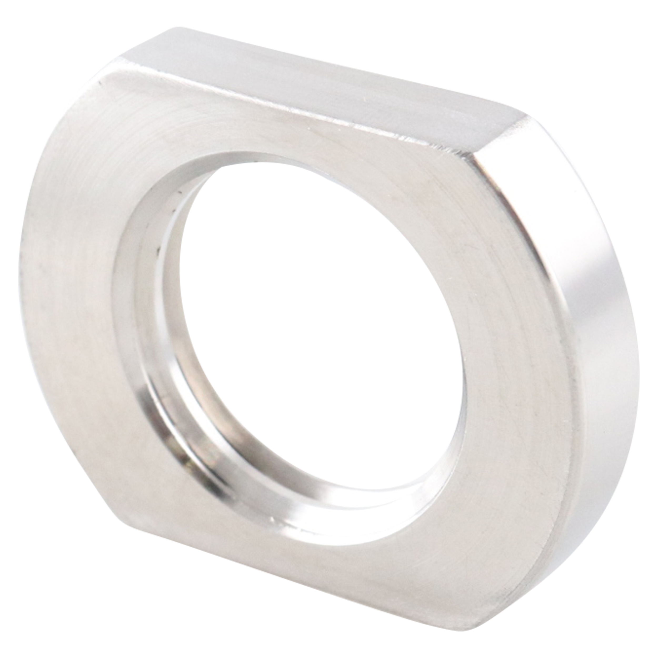 Jam nut for rotor assemblies, compatible with models 30 and 34 U1 by Waukesha.