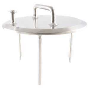 End cap strainer 4" tri-clamp