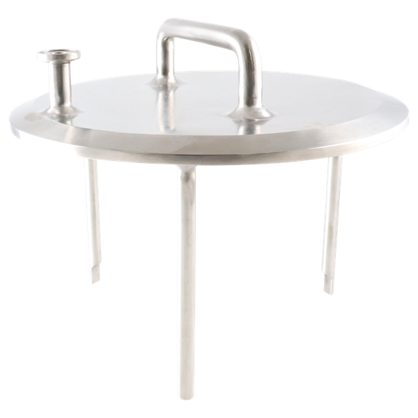 End cap strainer 4" tri-clamp