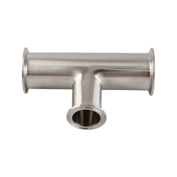 Reducing tee 2x1.5 tri-clamp 316L 20Ra inner diameter 32Ra outer diameter BPE SF1 finish