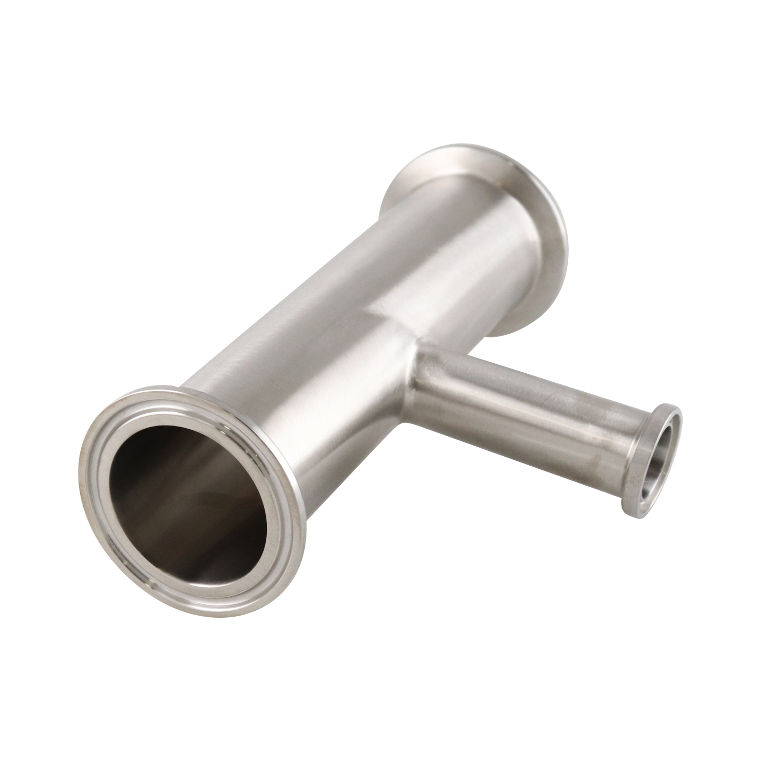 Reducing tee 1.5x0.5 tri-clamp 316L 20Ra inner diameter 32Ra outer diameter BPE SF1