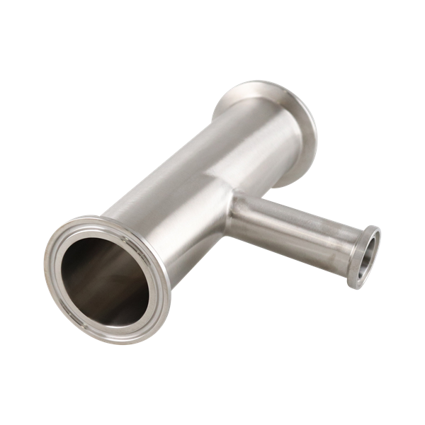 Reducing tee 1.5x0.5 tri-clamp 316L 20Ra inner diameter 32Ra outer diameter BPE SF1