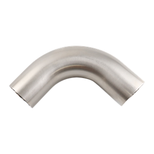 92-Degree Elbow, 1.5-inch, Butt Weld connection, made of 316L stainless steel, 15RA internal diameter electropolished surface finish, 32RA external finish, SF4 BPE compliant.